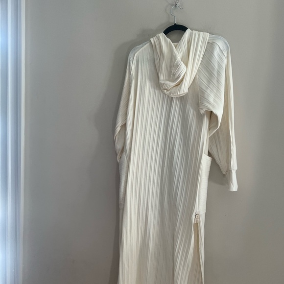 FP Movement by Free People Cream Hooded sweater cardigan - Picture 13 of 14